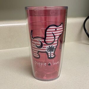 Tervis Pink Dog Design Tumbler